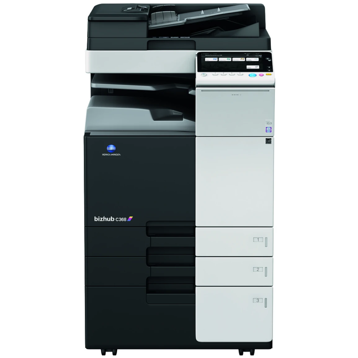 Impressora Multifunções Konica Minolta bizhub C368 - Cores