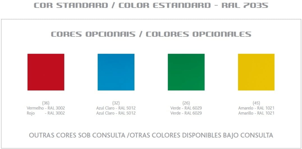 Armário de contabilidade com 2 portas de correr em chapa e 4 Prateleiras.( Metal) - 1950x1200x420 mm - Cores Variadas - Image 2