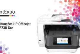 Multifunções HP Officejet Pro 8730 Cor - PrintExpo