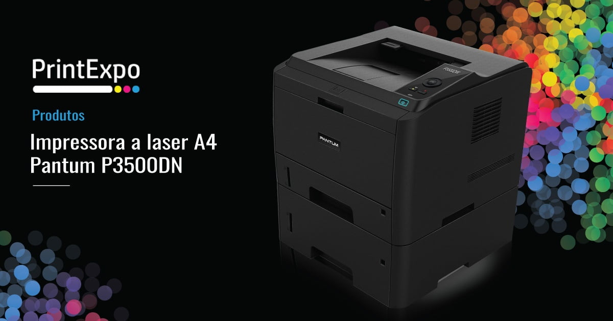 Impressora a laser A4 Pantum P3500DN
