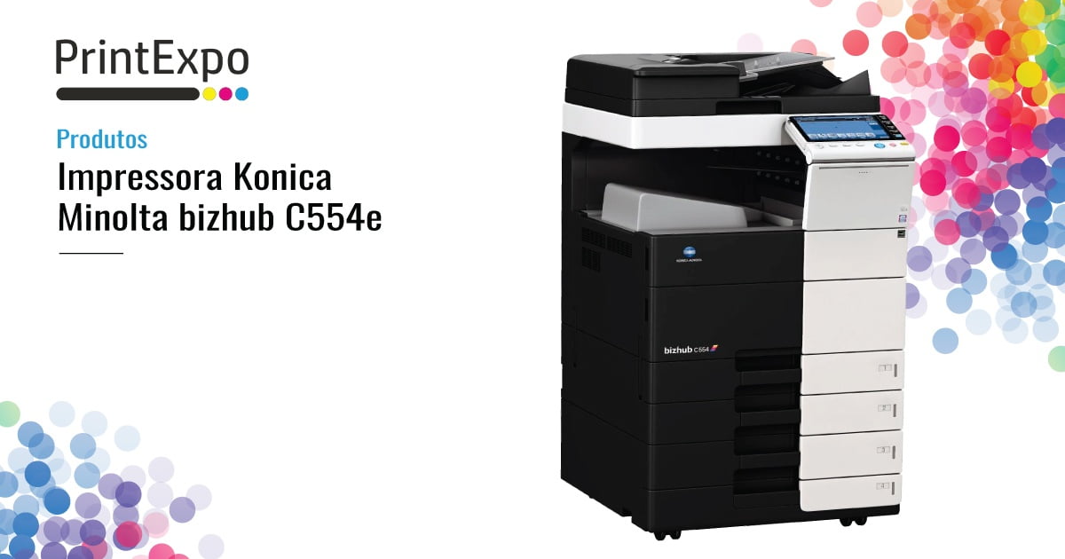 Impressora Multifunções Konica Minolta bizhub C554e