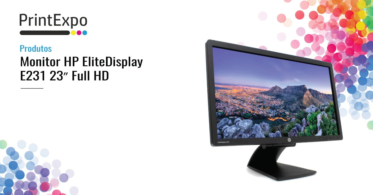 Monitor HP EliteDisplay E231 23″ Full HD