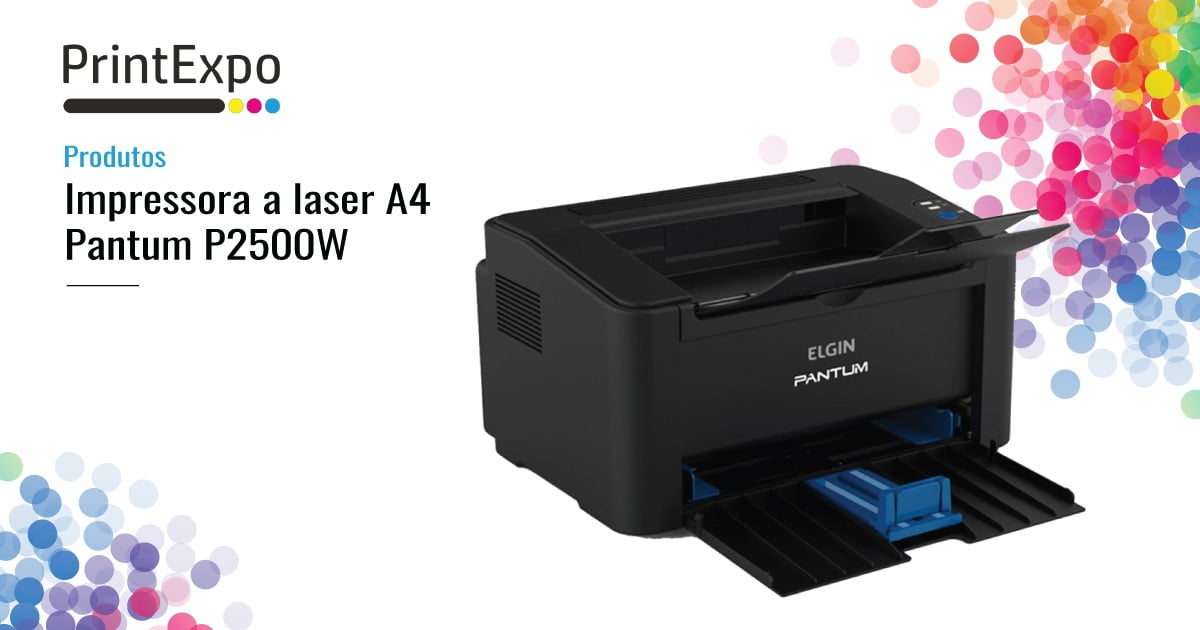 Impressora a laser A4 Pantum P2500W