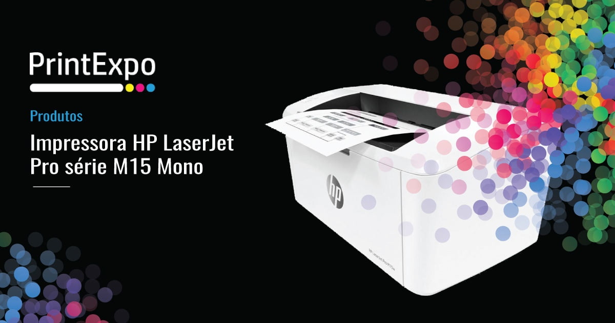 Impressora HP LaserJet Pro série M15 Mono