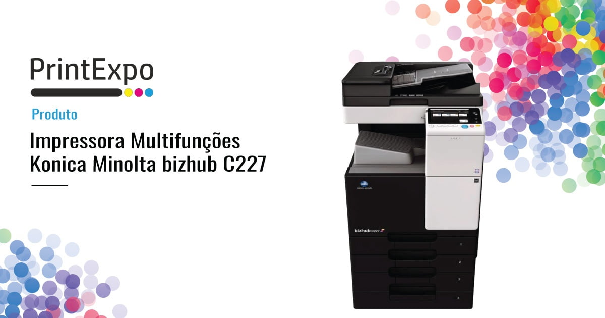 Impressora Multifunções Konica Minolta bizhub C227