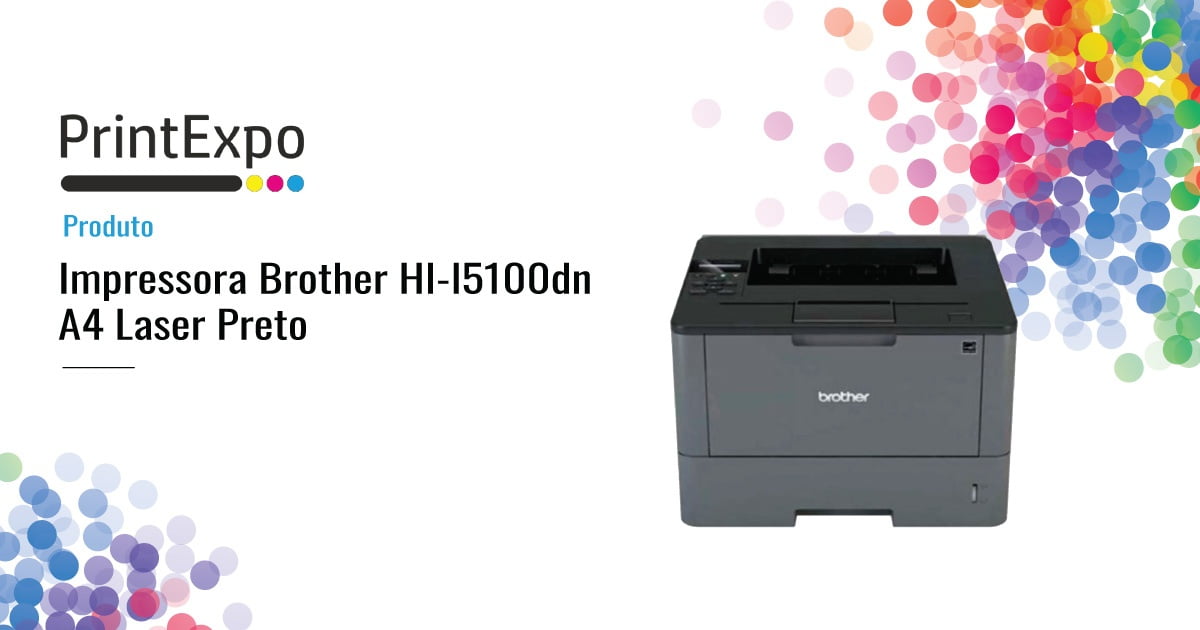 Impressora Brother Hl-l5100dn A4 Laser Preto