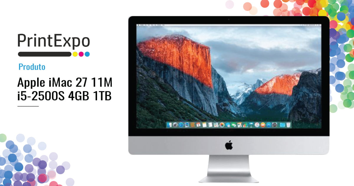 Apple iMac 27″ 11M i5-2500S 4GB 1TB