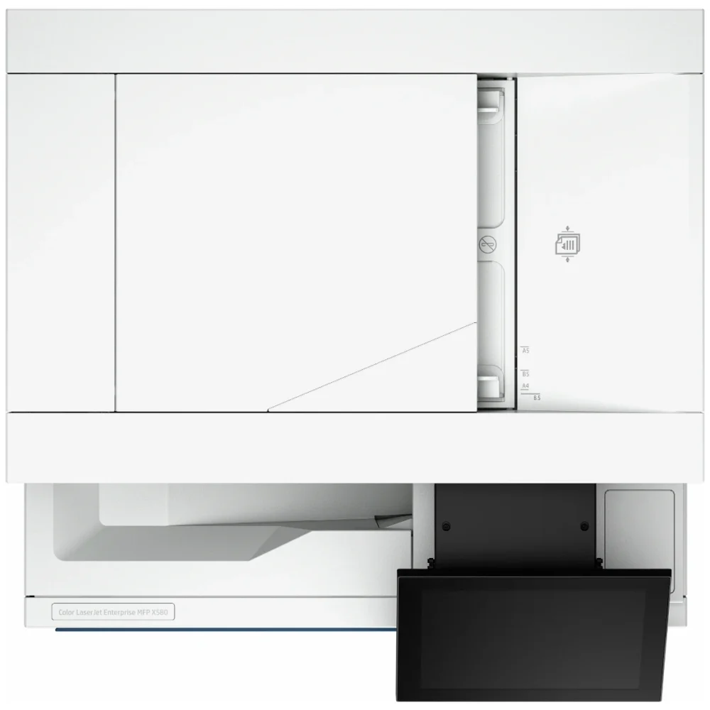 Impressora HP Color LaserJet Enterprise Flow MFP série X58045dn - Image 2