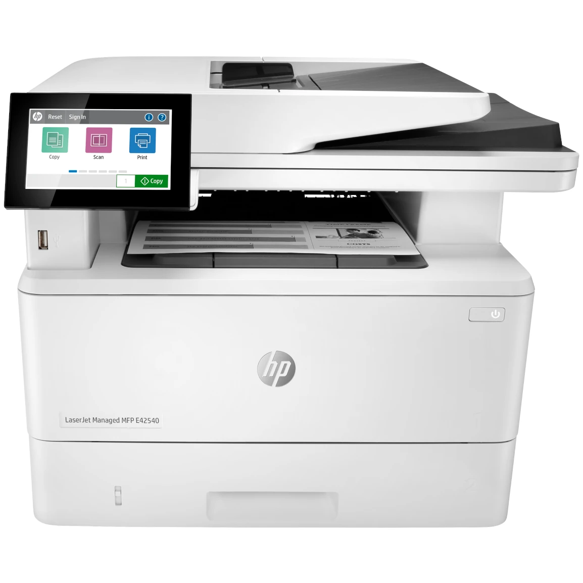 Multifunções HP LaserJet Managed E42540f