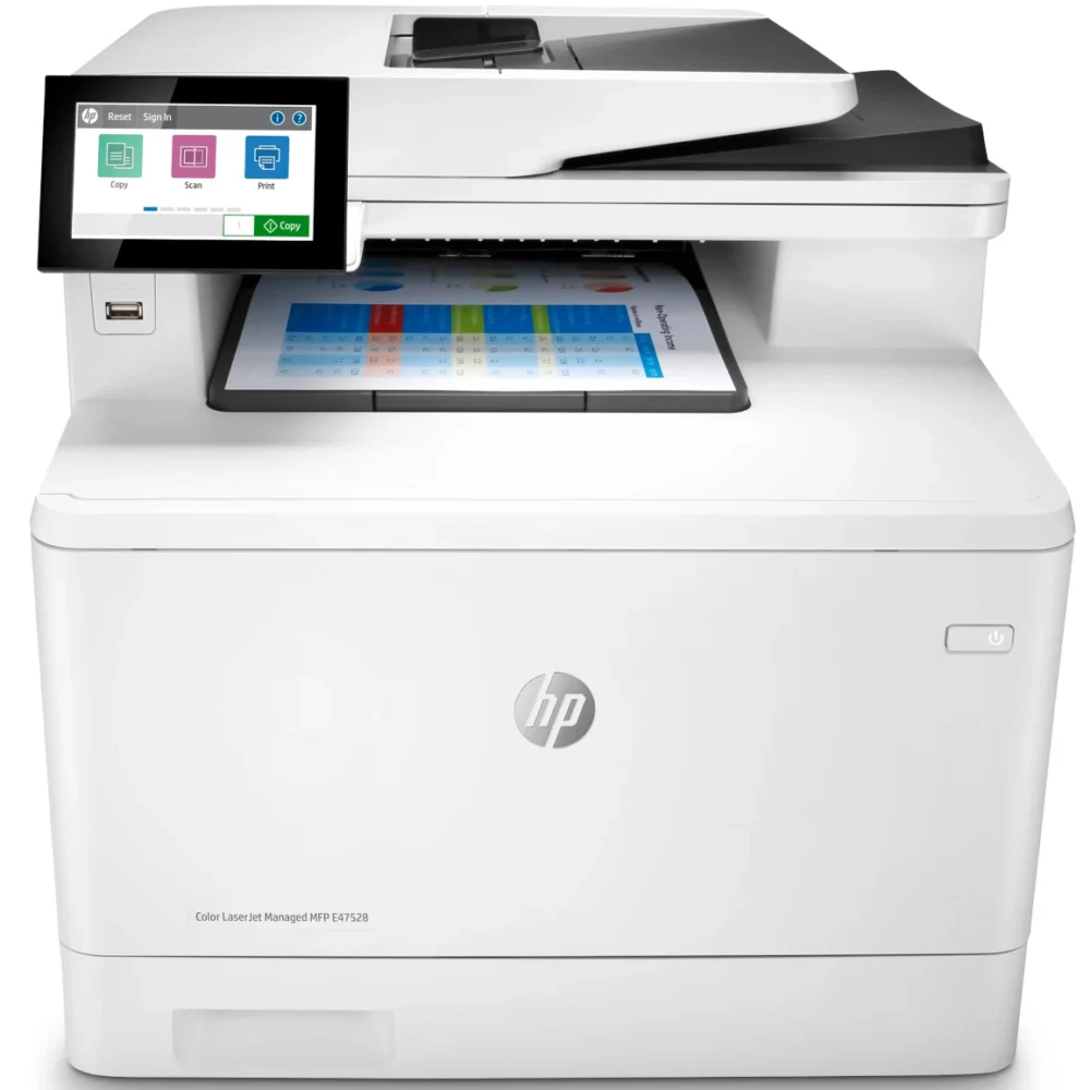 Multifunções HP Color LaserJet Managed E47528f