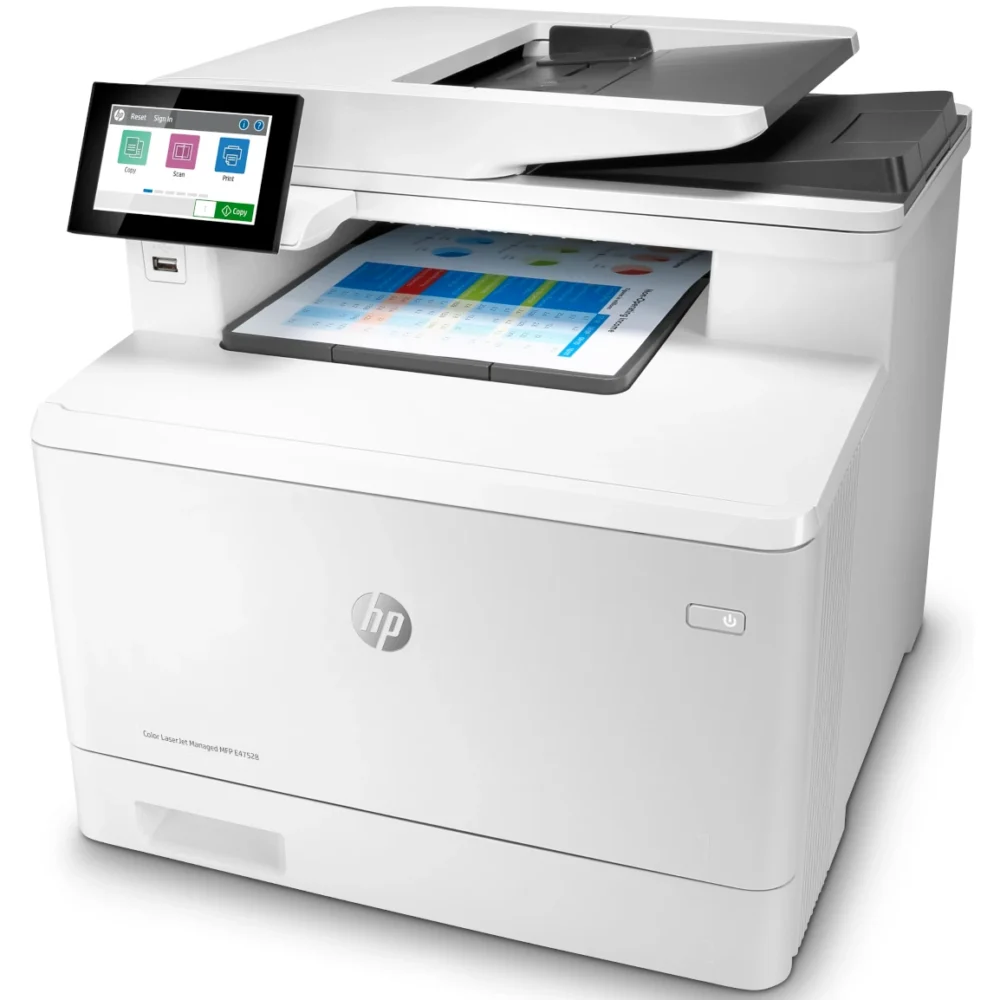 Multifunções HP Color LaserJet Managed E47528f - Image 2