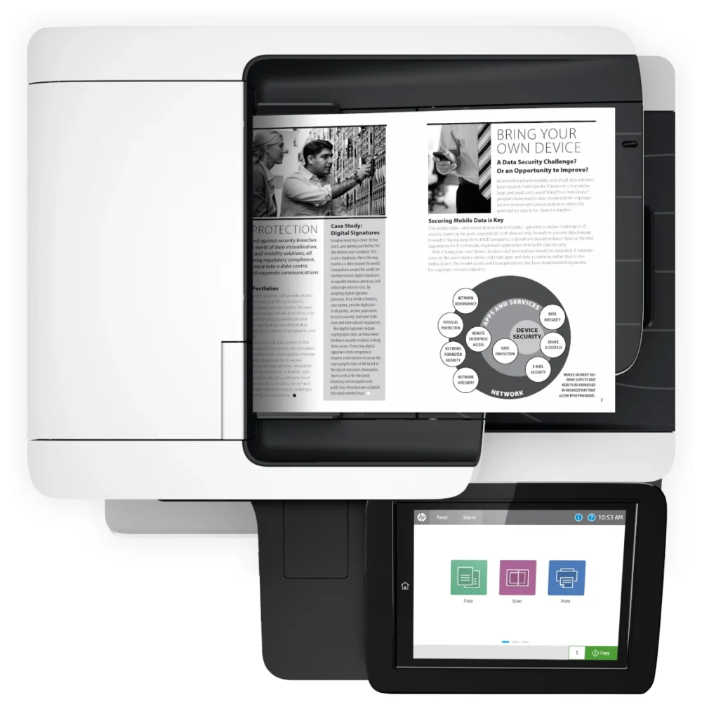 HP LaserJet Managed MFP série E52645 - Image 5