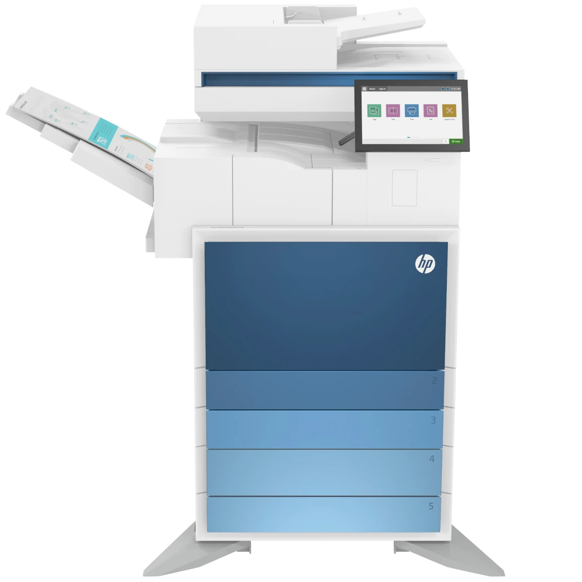 Multifuncional HP Color LaserJet Managed série E786dn