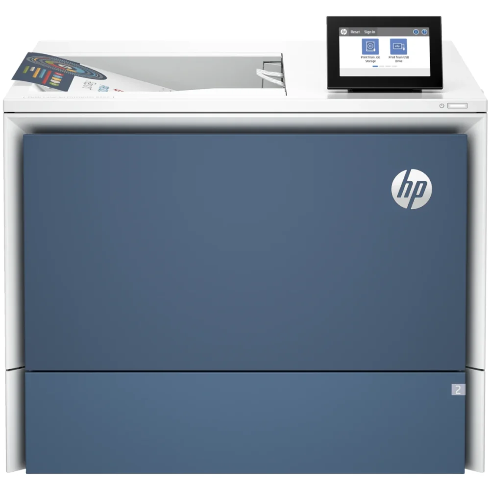 Impressora HP LaserJet X55745dn em cores série empresarial