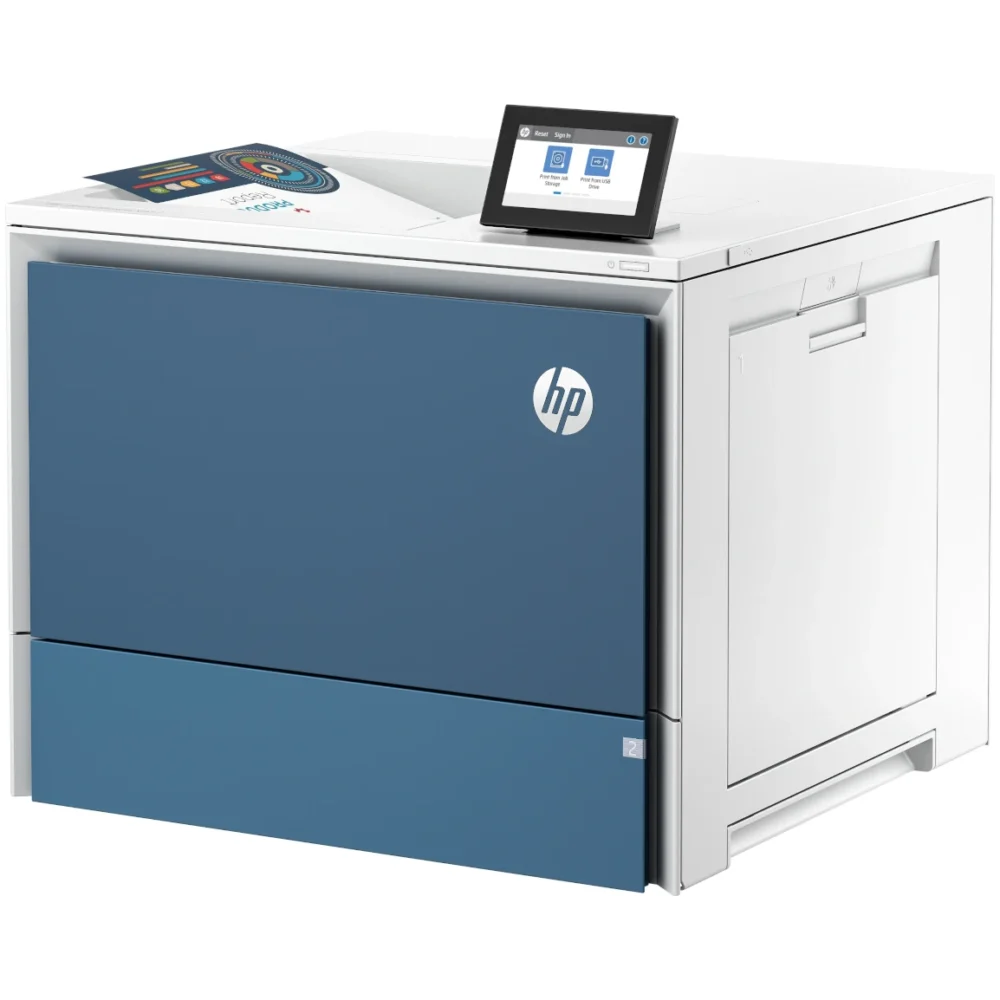 Impressora HP LaserJet X55745dn em cores série empresarial - Image 3
