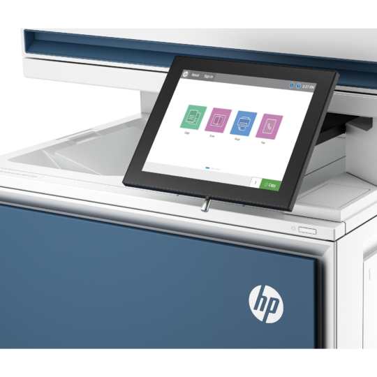 Impressora HP Color LaserJet Enterprise Flow MFP série X58045dn - Image 2