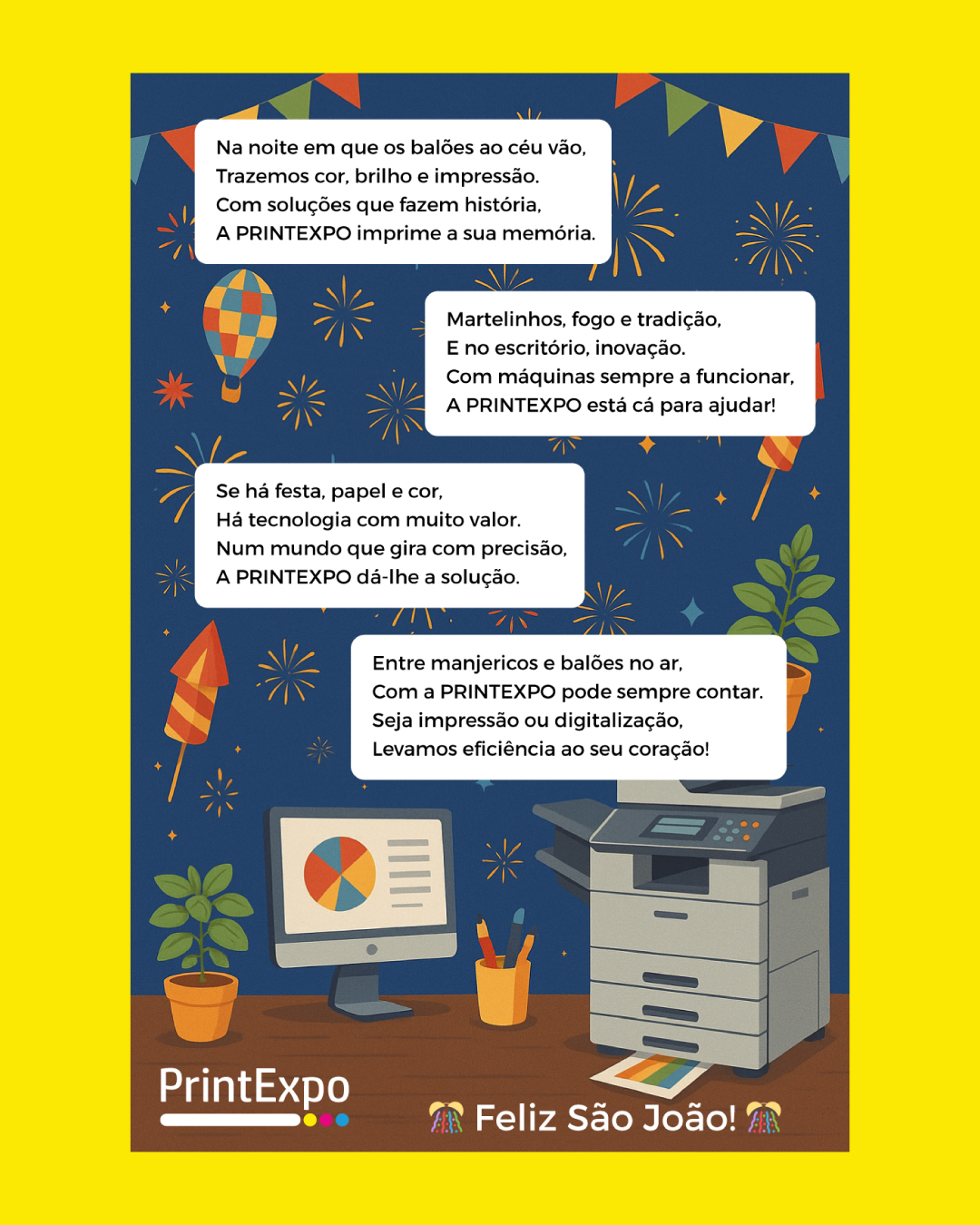 São João na PRINTEXPO