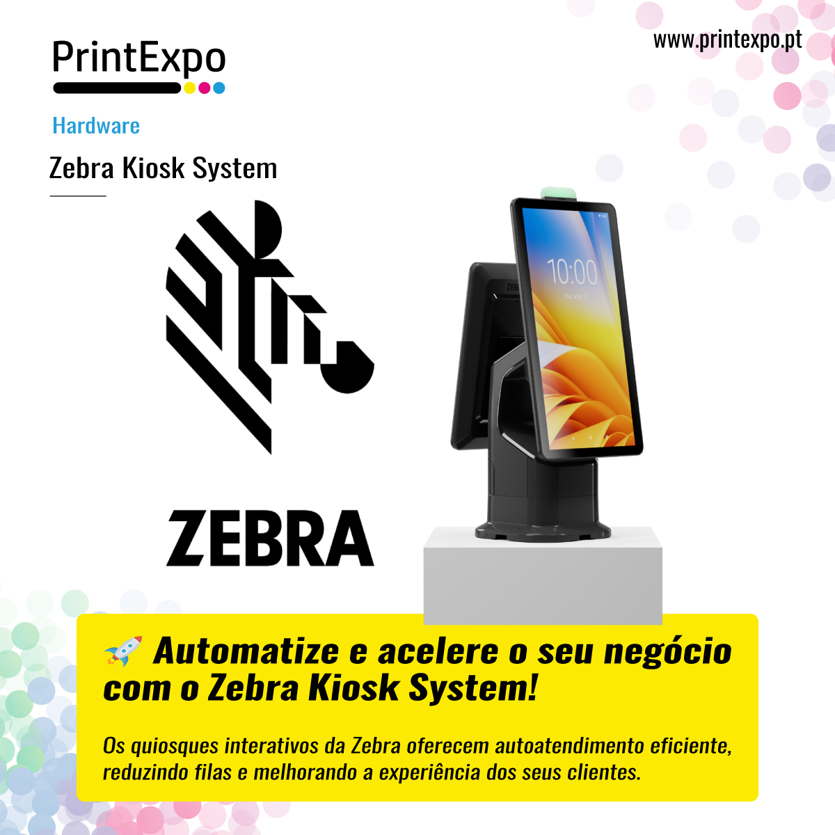 Automatize e acelere o seu negócio com o Zebra Kiosk System!