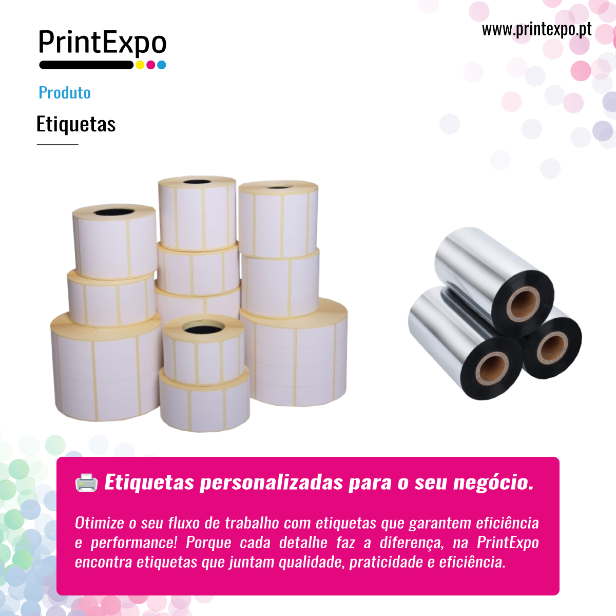 Etiquetas personalizadas para o seu negócio
